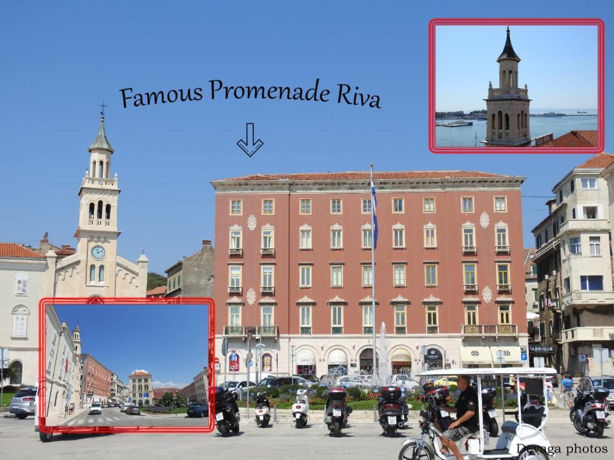 Famous Promenade Riva Apartment Split Zewnętrze zdjęcie